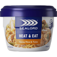 Heat & Eat Satay Rice & Tuna (200g)