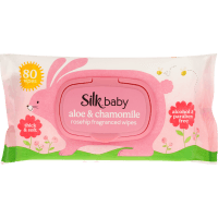 Aloe Vera & Chamomile Quality Baby Wipes (80pk)