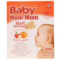 Apple & Pumpkin First Rice Rusks (36g)