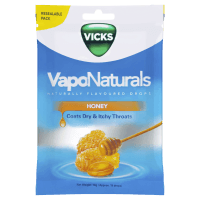 VapoNaturals Honey Throat Drops (19pk)