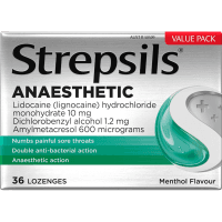 Plus Anaesthetic Sore Throat Lozenges (36pk)