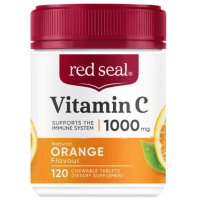 Vitamin C 1000mg Orange Flavour Chewable Tablets (120pk)