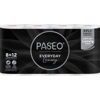 Pure Luxury 3 Ply Long Toilet Tissue (8 x 270 sheets)