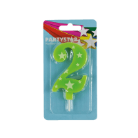 Number 2 Candle (1pk)