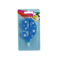 Party Star Number 9 Candle (1pk)