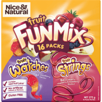 Fun Mix Watches & Strings Fruit Snacks (16 x 17g)