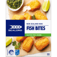 Hoki Gluten Free Crumb Fish Bites (350g)