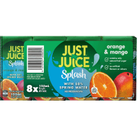 Splash Orange & Mango Fruit Juice (8pk)