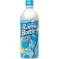 Ramune Soft Drink Bottle (500ml)
