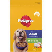 Senior 7+ with Real Turkey Dry Dog Food (3kg)