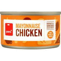 Mayonnaise Shredded Cooked Chicken Breast (85g)
