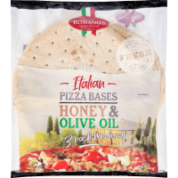 Honey & Olive Oil Pizza Bases (3pk)