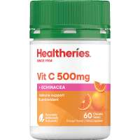 Vitamin C 500 + Echinacea Orange Flavour Tablets (60pk)