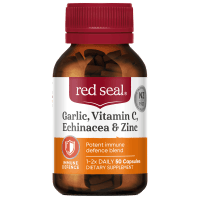 Garlic Vitamin C Echinacea & Zinc Capsules (50pk)