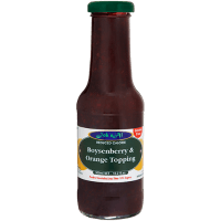 Reduced Calorie Boysenberry & Orange Topping (300ml)