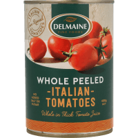 Whole Peeled Italian Tomatoes In Thick Tomato Juice (400g)