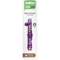 Safe & Sound Cat Collar With Optional Bell (1pk)