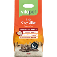 Purrfit Fragrance Free Clay Cat Litter (7l)