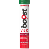 Boost Vit C Berry Flavour Effervescent Tablets (20pk)