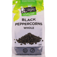 Naturals Whole Black Peppercorns (200g)