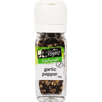 Naturals Garlic Pepper Grinder Small (49g)