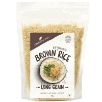 Organic Long Grain Brown Rice (500g)
