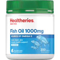 Fish Oil 1000mg Capsules (200pk)