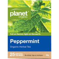 Peppermint Organic Herbal Tea Bags (25pk)
