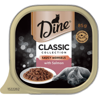Classic Collection Saucy Morsels with Salmon Wet Cat Food (85g)