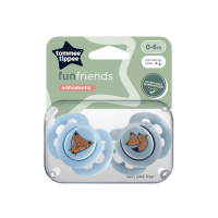 Close To Nature  Fun Style Soother 0-6 Months (2pk)