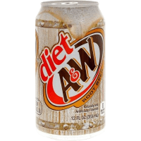 Diet Rootbeer Carbonated Beverages (355ml)