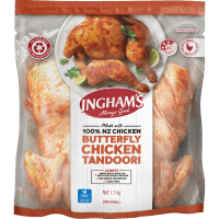 Butterfly Chicken Tandoori (1.1kg)