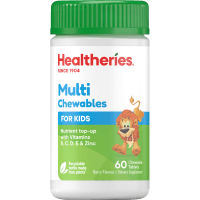 For Kids Multi Chewables Berry Flavour Chewable Tablets (60pk)