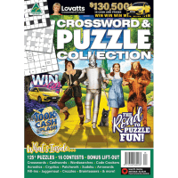Crossword & Puzzle Collection Monthly Magazine (1pk)