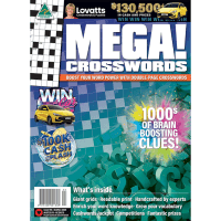 Mega Crosswords Standard Magazine (1pk)