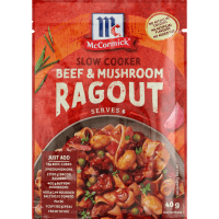 Slow Cookers Beef & Mushroom Ragout Recipe Base (40g)