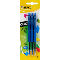Clic Blue Ballpoint Pens (3ea)