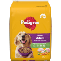 Adult 1-7 Years With Real Chicken Dry Dog Food (8kg)