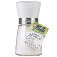 Naturals Iodised Sea Salt Grinder Medium (200g)