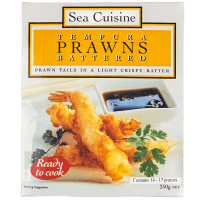 Tempura Battered Prawns (250g)