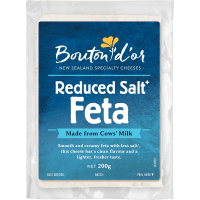 Reduced Salt Feta Cheese (200g)