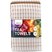 Premium Terry Tea Towel Assorted Colours (3pk)