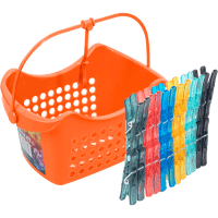 Pegs & Basket (24pk)