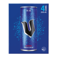 Blue Guarana Energy Drink (4 x 250ml)