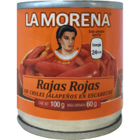Sliced Red Jalapenos Peppers with Morena Sauce (100g)
