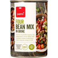 Four Bean Mix In Brine (410g)