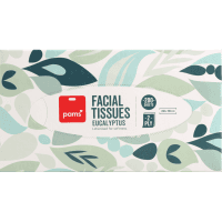 White Eucalyptus 2 Ply Facial Tissues (200pk)