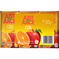 Orange & Apple Fruit Juice (6pk)