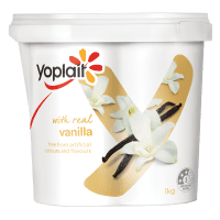 With Real Vanilla Yoghurt (1kg)