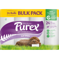 Soft White 2 Ply Toilet Rolls (24 x 200 sheets)